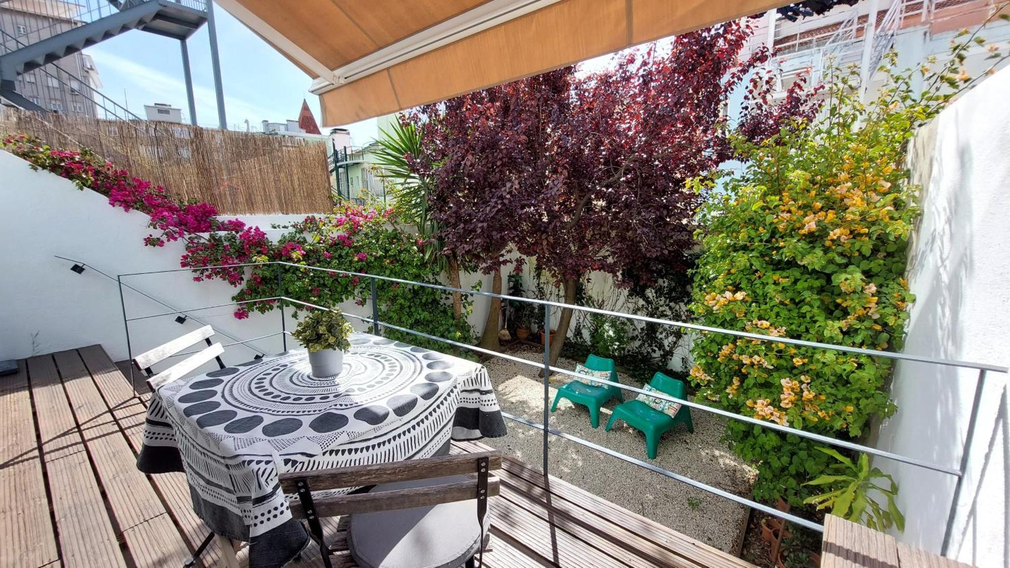 Apartment With Private Garden - Central Location Lisboa Εξωτερικό φωτογραφία