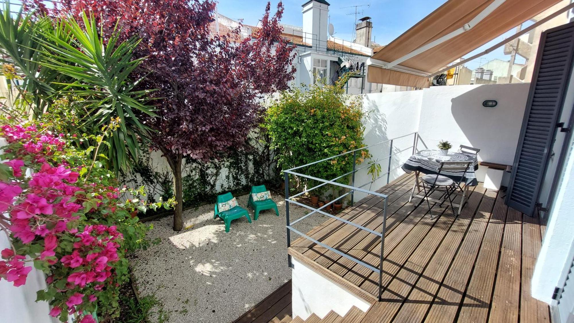 Apartment With Private Garden - Central Location Lisboa Εξωτερικό φωτογραφία